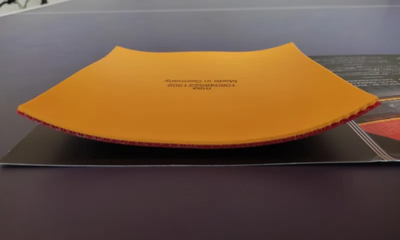 Donic Baracuda Max Rouge – Revêtement Tennis De Table Ultra Spin, Vitesse Et Contrôle Exceptionnels