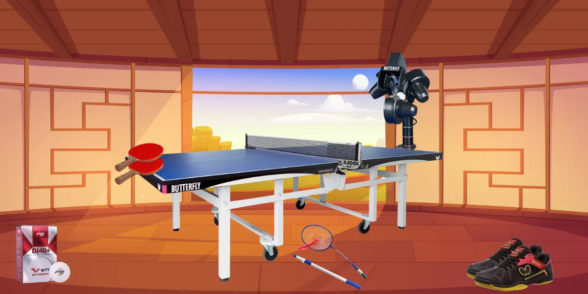 Table Tennis Racket Set Up The Ultimate Home Table Tennis Setup Guide (Luxury, Budget & Outdoor ...