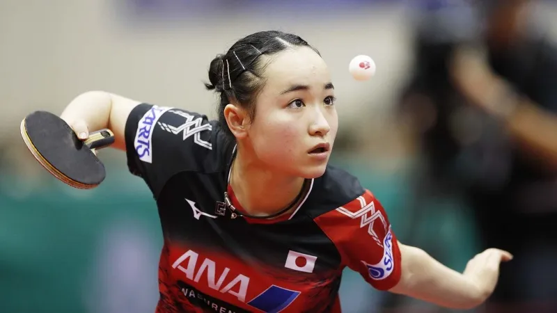 A picture of Mima Ito Serving