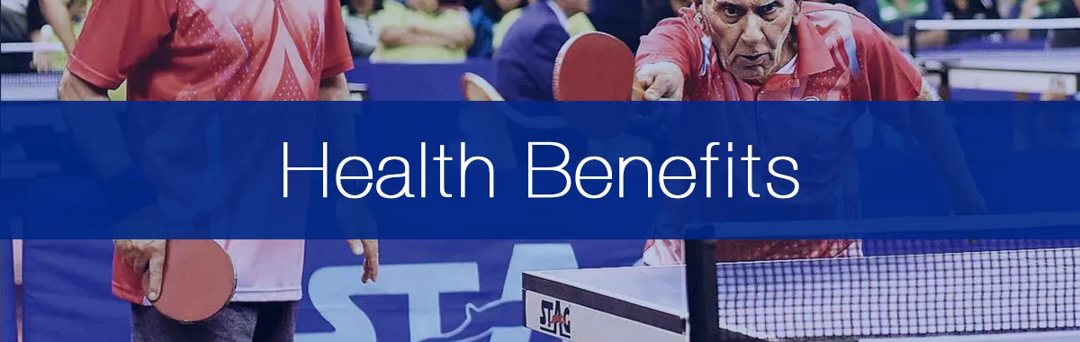 Top 7 Health Benefits of Playing Table Tennis