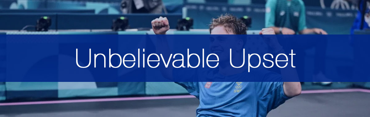 [Paris 2024] Wang Chuqin Beaten By Truls Moregardh Recap • Racket Insight